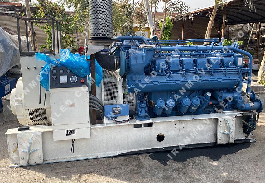 دیزل ژنراتور ام تی یو mtu 396